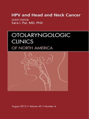cover image of HPV and Head and Neck Cancer, an Issue of Otolaryngologic Clinics